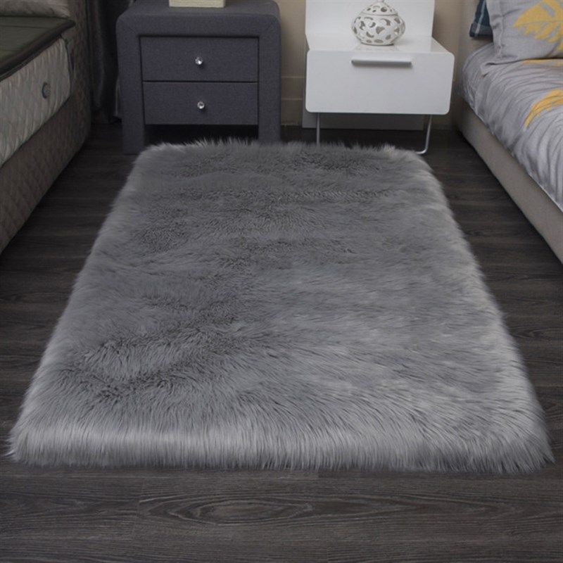 北欧长毛绒床边地毯卧室客厅房间满铺可爱仿羊毛飘窗地垫橱窗装饰,居家布艺,地毯,淘宝优惠券,粉丝福利购,淘宝优惠卷