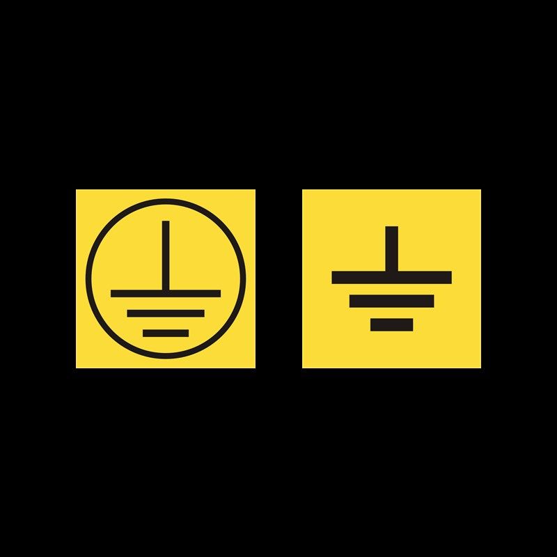 必须接地贴纸防水黄黑色接地标识牌pvc不干胶标签撕不烂设备铭牌,文具电教/文化用品/商务用品,不干胶标签,淘宝优惠券,粉丝福利购,淘宝优惠卷