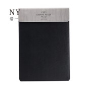 酒店高档磁性小便签夹本买单收银结账夹A4会议垫便签本留言册夹板