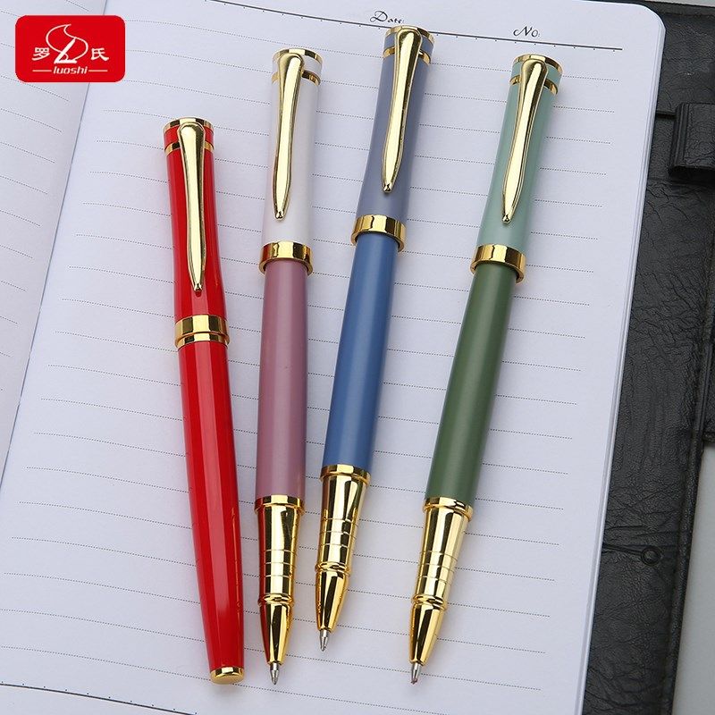 罗氏签字笔金属笔杆中性笔黑色水性笔重手感碳素高档圆珠中性笔商,文具电教/文化用品/商务用品,宝珠/走珠/签字笔,淘宝优惠券,粉丝福利购,淘宝优惠卷