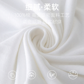 老人汗衫 AB内衣老头衫 夏季 中老年人宽松大码 纯棉圆领短袖 T恤汗衫