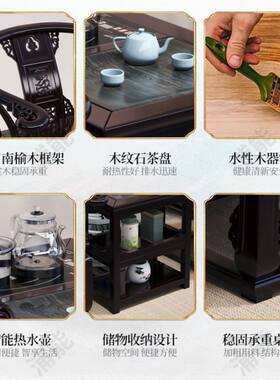 皇宫椅三件套仿古实木圈椅办公泡茶阳台家用茶桌太师靠背椅组合装