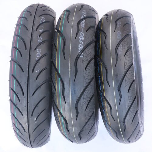 诚远轮胎耐磨耐扎90/90-12 90/90-10 100/90-10真空胎钢丝轮胎