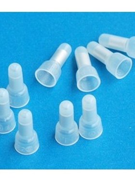 尼龙阻燃压线帽CE-5X 奶嘴闭端接线端子 电线快速接头 铜芯1000只