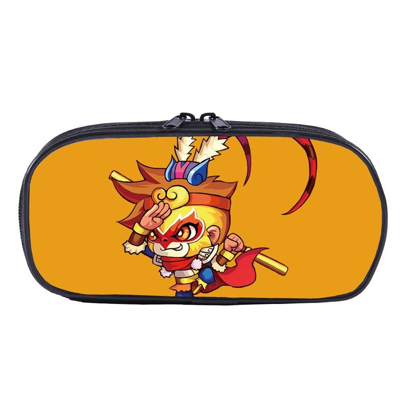 中国齐天大圣孙悟空笔袋  卡通小学生儿童办公文具收纳笔盒男童,文具电教/文化用品/商务用品,笔袋,淘宝优惠券,粉丝福利购,淘宝优惠卷