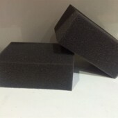 包邮 理发店扫头发海绵块13.9元 15个 美发工具扫碎发海绵擦发廊专用