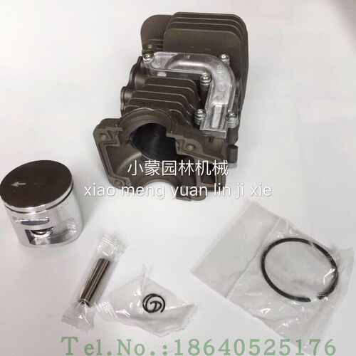 进口瑞典胡斯华纳445 450富世华油锯汽缸总成 油锯缸套活塞环