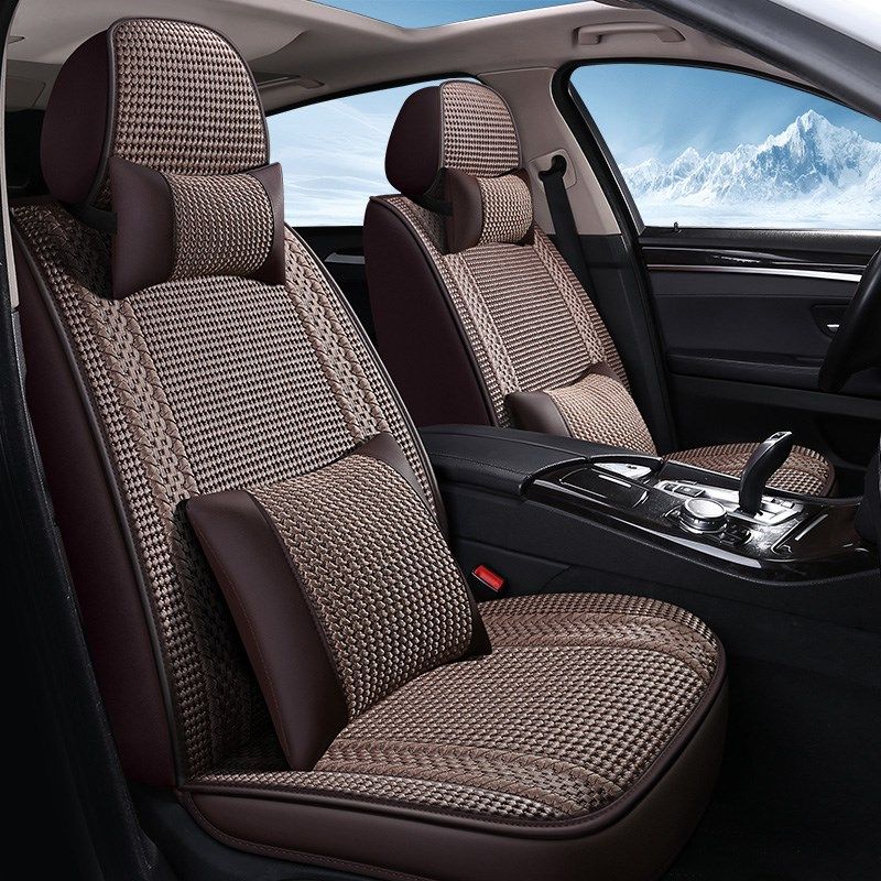 夏季汽车坐垫斯巴鲁XV森林人傲虎力狮驰鹏垫四季座套透气冰丝座垫