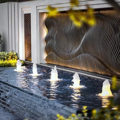 喷泉景观涌泉喷泉造景家用鱼池广场酒店水池喷泉工程喷泉全套厂家