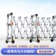 手动推拉折叠不锈钢伸缩门电动大门高速路障移动临时护栏收缩围栏