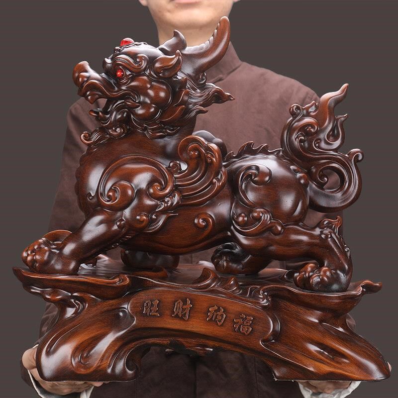 皮丘貔貅一对摆件招财进宝聚财客厅酒柜店铺家居装饰公司开业礼品,家居饰品,户外/庭院摆件,淘宝优惠券,粉丝福利购,淘宝优惠卷