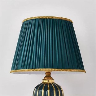 配件花布灯罩台灯外壳罩 宫廷欧式床头壁灯罩 落地灯罩灯具