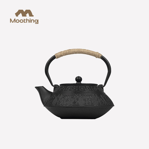 牧行围炉煮茶家用室内专用铸铁茶壶铁壶烧水泡茶器具新款明火茶壶