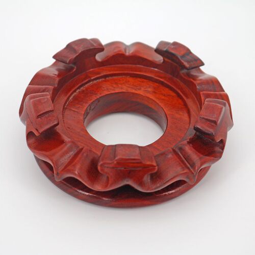 水晶球底座托架实木质支架大摆件奇石花瓶盆景葫芦鱼缸工艺品球形