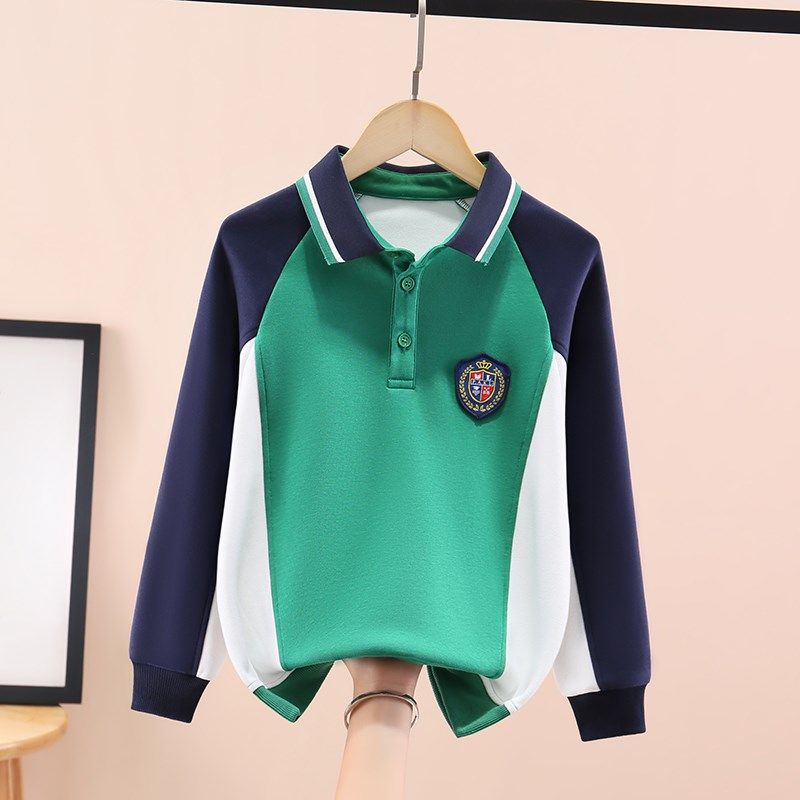 男童卫衣春秋款2024新款儿童学院风长袖上衣小学生班服中大童校服,童装/婴儿装/亲子装,儿童POLO衫,淘宝优惠券,粉丝福利购,淘宝优惠卷