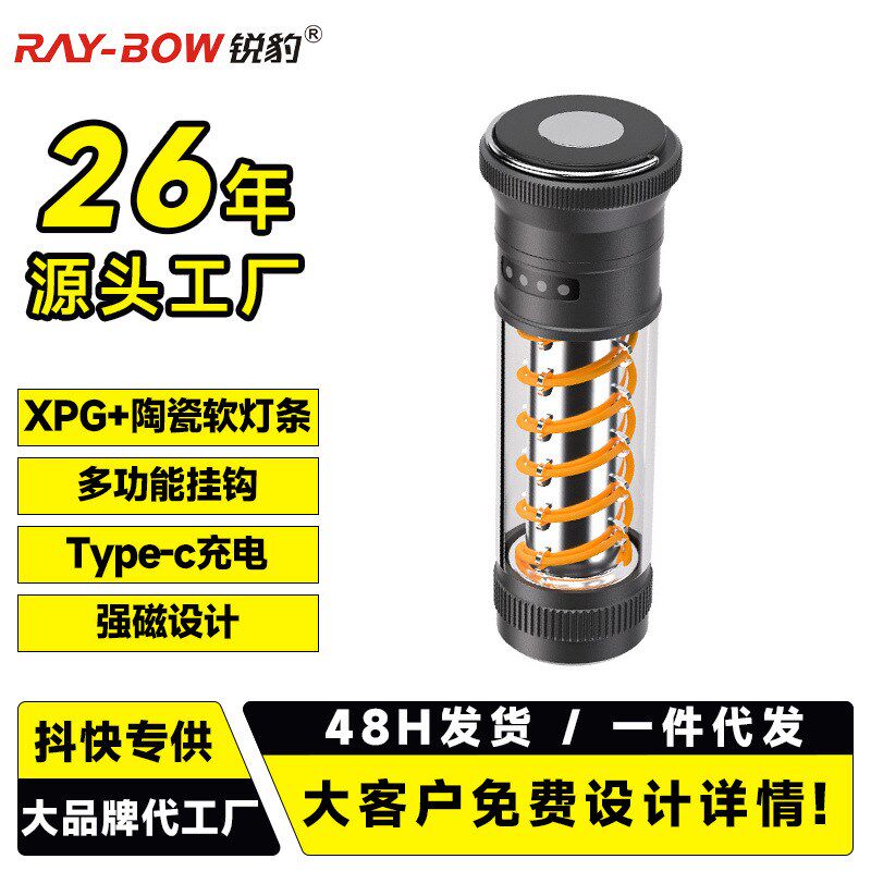 抖音爆款露营灯野营灯具复古小马灯帐篷灯氛围灯多功能营地灯便携