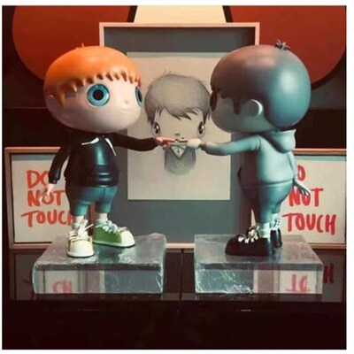 Javier Calleja 大眼仔1代2代3代4代初代花盆摆件潮玩潮玩javier1