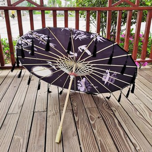 汉服道具舞蹈伞剑网三伞cos花城 摄影写真伞花伞古风流苏伞拍照手