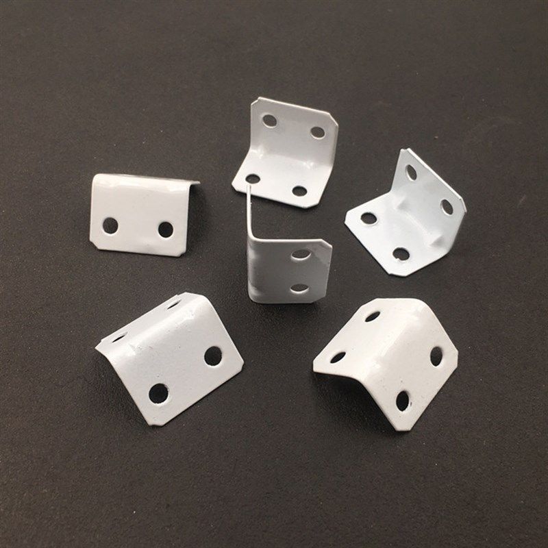 白漆角码90度加厚直角型角铁橱柜衣柜固定支架连接件五金配件角码,基础建材,层板拖,淘宝优惠券,粉丝福利购,淘宝优惠卷