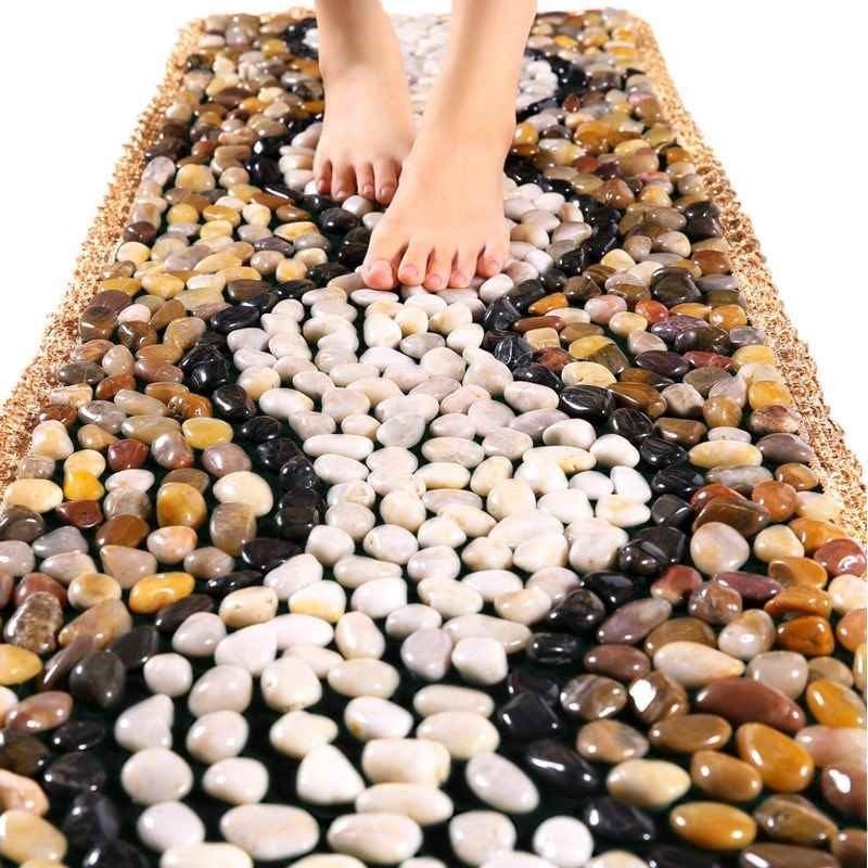 湖北鹅卵石足底按摩垫铺垫地垫石子路脚踩石头垫子家用足疗按摩,鲜花速递/花卉仿真/绿植园艺,其它园艺用品,淘宝优惠券,粉丝福利购,淘宝优惠卷