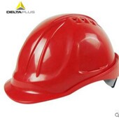 代尔塔ABS安全帽工地透气防砸M型旋钮调节增强版 防护帽102106