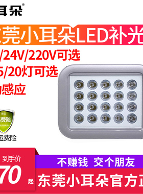 东莞小耳朵监控补光灯白光灯220V20灯白光道路监控LED补光灯
