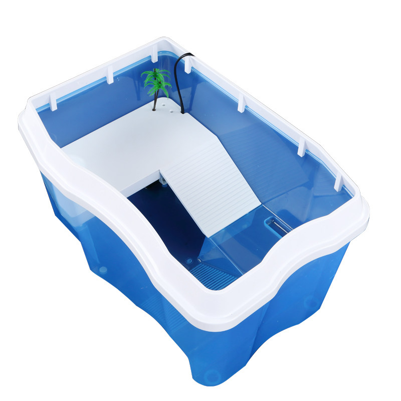 乌龟缸带晒台别墅养龟的专用缸小箱大型家用盆鳄龟宠物巴西饲养箱,宠物/宠物食品及用品,桌面缸,淘宝优惠券,粉丝福利购,淘宝优惠卷