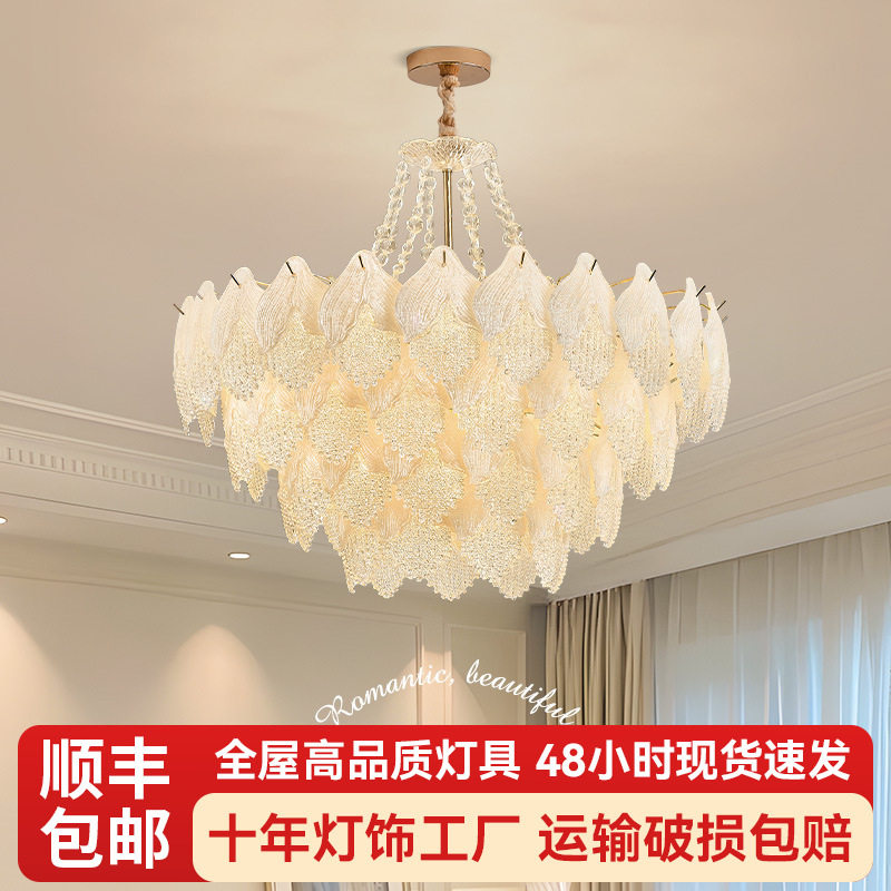 法式轻奢客厅吊灯2026年新款图片