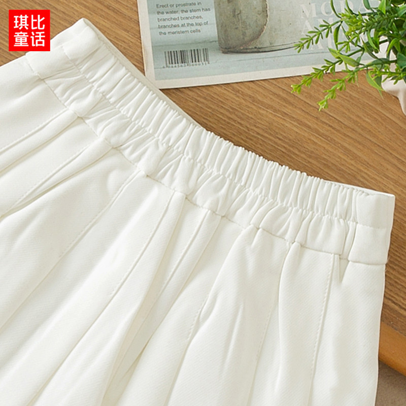 女童半身裙百褶裙夏季新款儿童夏装短裙女孩中大童白色学院风裙子,童装/婴儿装/亲子装,半身裙,淘宝优惠券,粉丝福利购,淘宝优惠卷