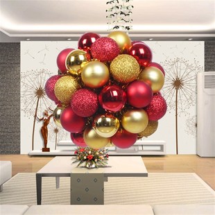 店庆装饰品吊球彩球挂饰商场酒店卖场超市创意吊顶圣诞节场景布置