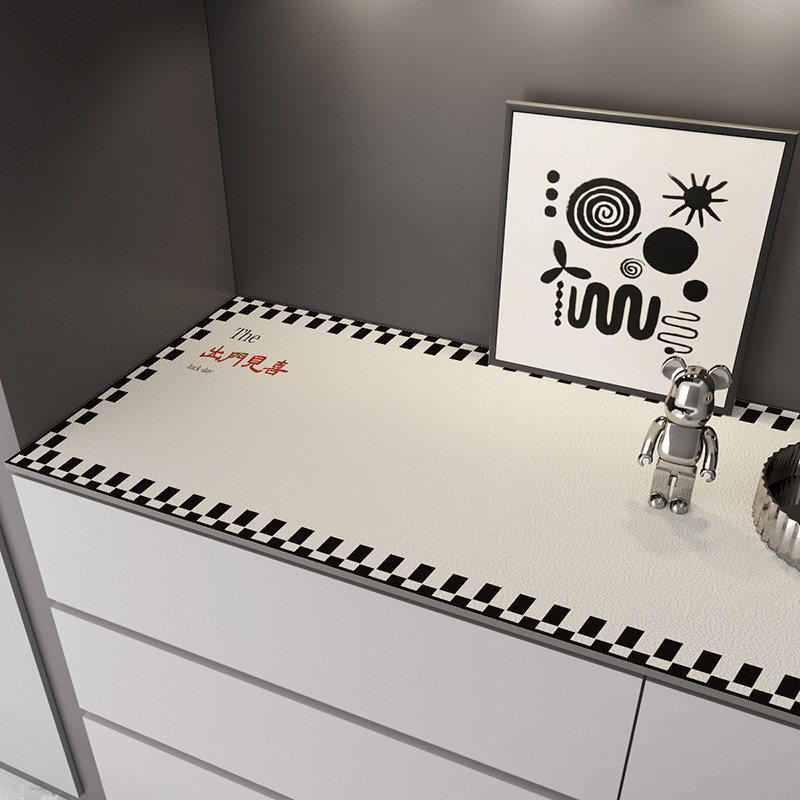 电视柜桌垫玄关鞋柜壁纸轻奢高级感餐边柜台面茶几垫子桌面保护膜,居家布艺,桌布,淘宝优惠券,粉丝福利购,淘宝优惠卷