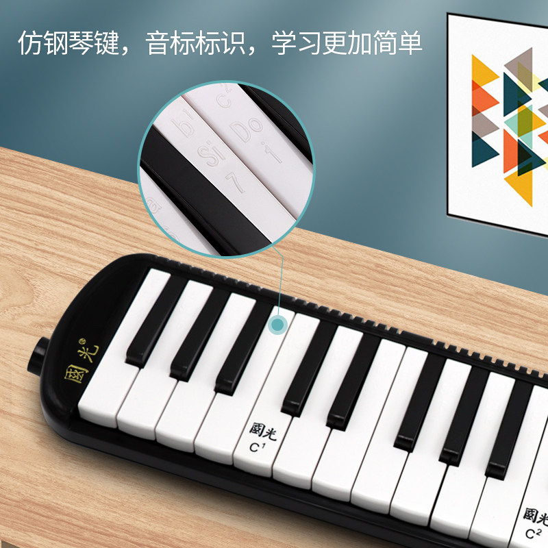 国光口风琴32键37键儿童学生用初学者成人专业演奏级口吹琴乐器,乐器/吉他/钢琴/配件,口风琴,淘宝优惠券,粉丝福利购,淘宝优惠卷