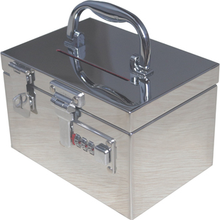 加厚不锈钢存钱罐儿童存钱箱密码超大号投标箱男孩放零钱盒投币箱