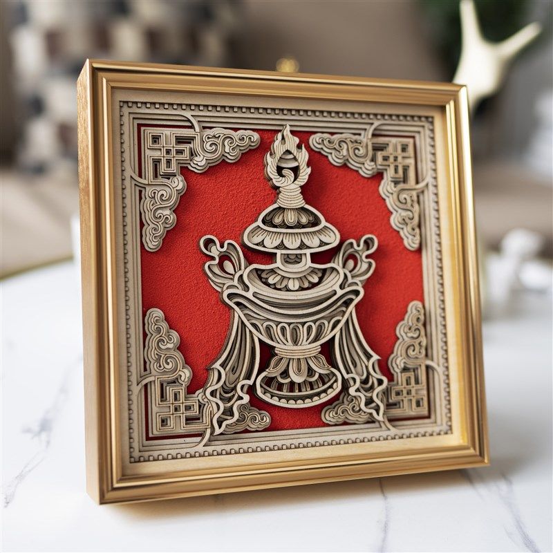 梯木叠雕抽象创意桌面摆件轻奢酒柜电视柜高档装饰品开业乔迁礼物,家居饰品,装饰摆件,淘宝优惠券,粉丝福利购,淘宝优惠卷