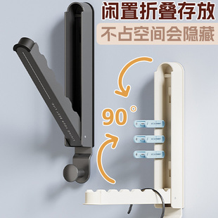浴室门后挂钩免打孔挂衣架折叠衣架便携旅游卧室门上挂架无痕壁挂