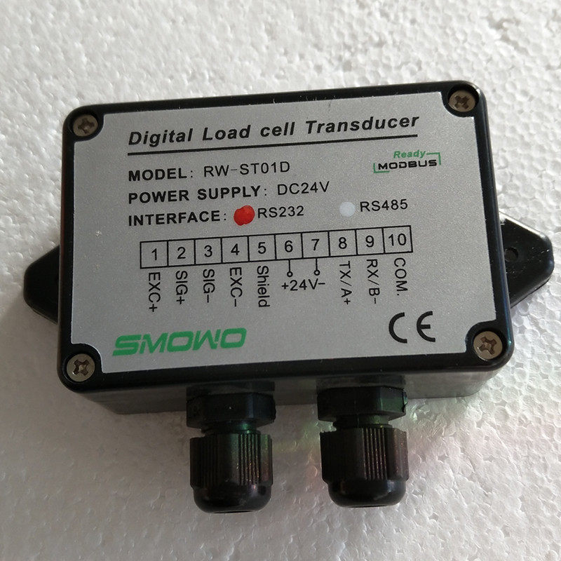 上海天贺SMOWO标准型数字称重测力扭矩变送器放大器RW-ST01D V2.0