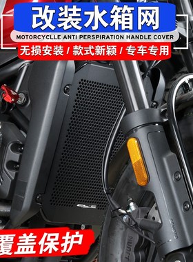 适用春风450CLC水箱网水箱护网散热器保护罩450CL-C改装配件