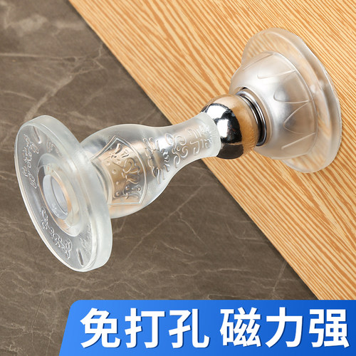 门把手防撞垫防盗门入户门开门静音缓冲硅胶门阻器门后墙面防撞贴