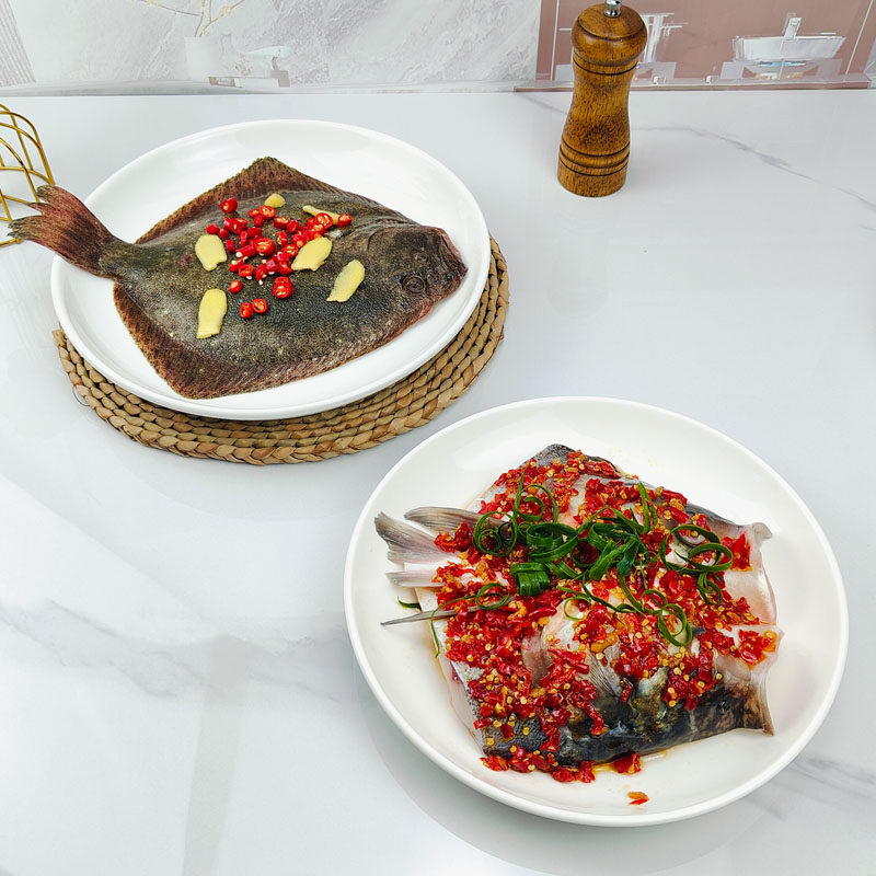 12寸大盘子10英寸深盘圆形剁椒鱼头专用盘子蒸多宝鱼蒸鱼盘白瓷盘,餐饮具,盘,淘宝优惠券,粉丝福利购,淘宝优惠卷