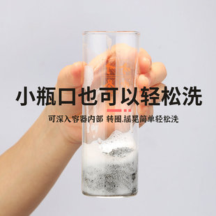 不锈钢洗碗布铁丝布钢丝球不掉丝家用带手柄清洁球刷锅网洗碗神器