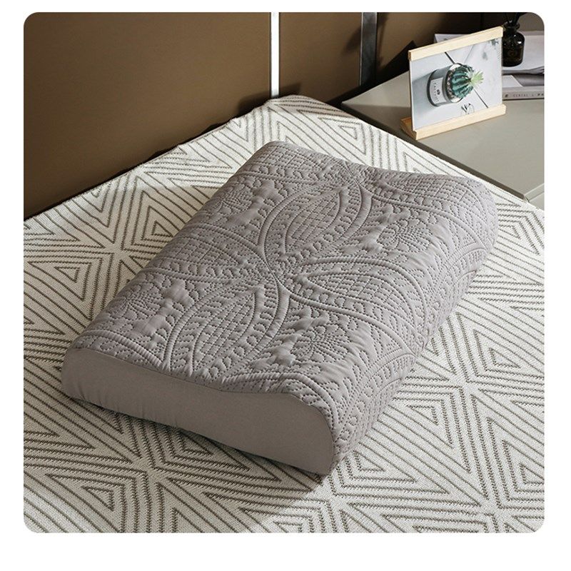 防水乳胶枕套防口水头油防螨虫记忆枕头套40*60一对防止枕芯发黄