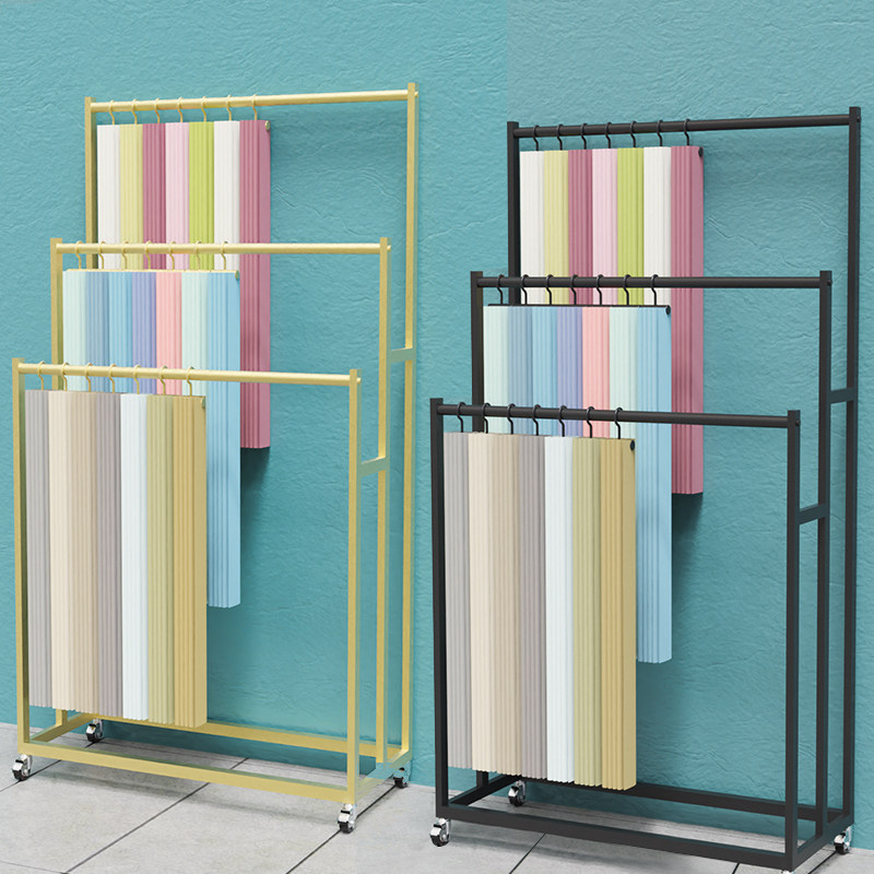 窗帘吊卡展示架家纺布艺布料样品色卡面料小样样本展会陈列展架,商业/办公家具,展示柜/陈列柜/展示架/货柜,淘宝优惠券,粉丝福利购,淘宝优惠卷