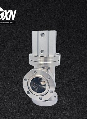 CF高真空气动挡板阀304角阀GDQ-CF16/GDQ-CF25/GDQ-CF35 非标定制