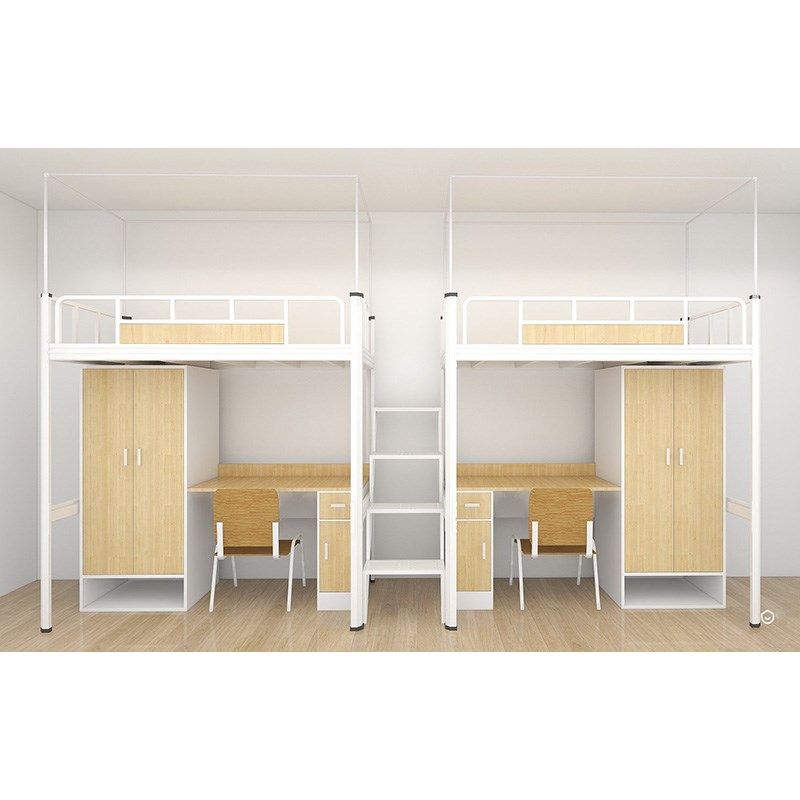 高架床省空间上床下书桌铁艺大学生宿舍组合床多功能公寓床带柜桌,商业/办公家具,学校双层床/宿舍床,淘宝优惠券,粉丝福利购,淘宝优惠卷