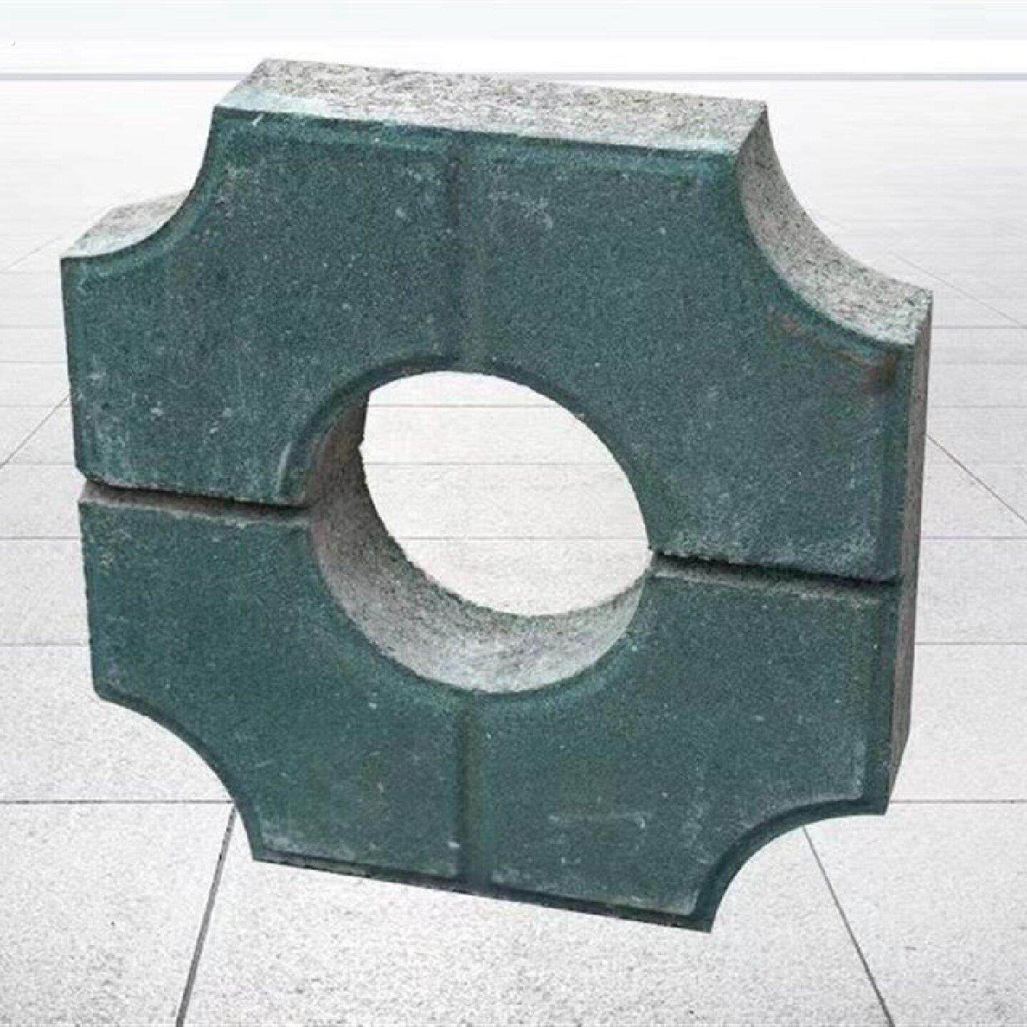 五孔砖八字型植草砖井字草坪砖中孔草坪砖停车位植草砖护坡九孔草