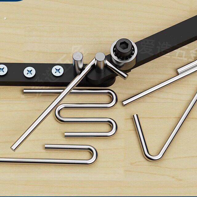 手动钢丝小型手工弯钩圆钢折弯机工具铁丝折弯器钢筋弯曲机