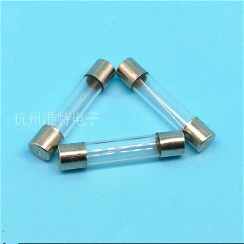 家电汽车点烟器玻璃保险管丝6*30MM1A2A3A10A20A 10种规格250V