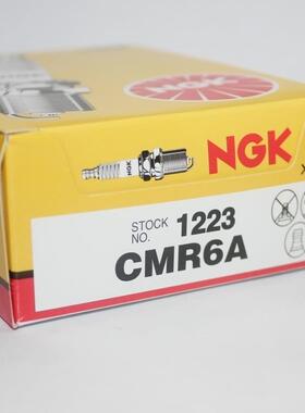 NGK火花塞CMR6A适用于罗宾割灌机小松绿篱机GX35割灌机139-2航模