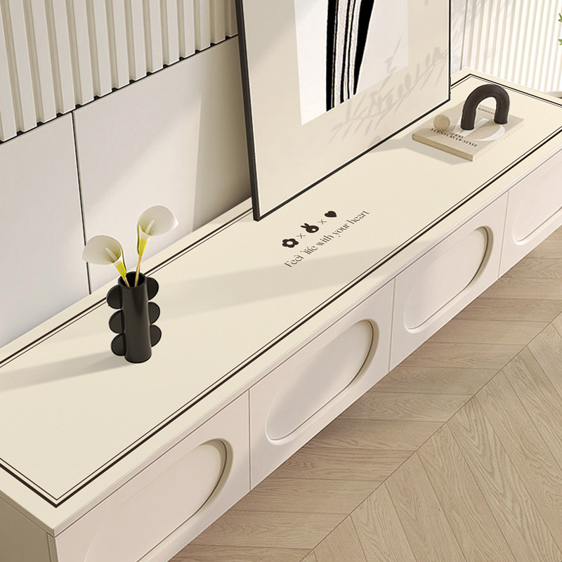 电视柜台面保护垫餐边柜桌垫防水防油防烫可裁剪防滑玄关台面垫子