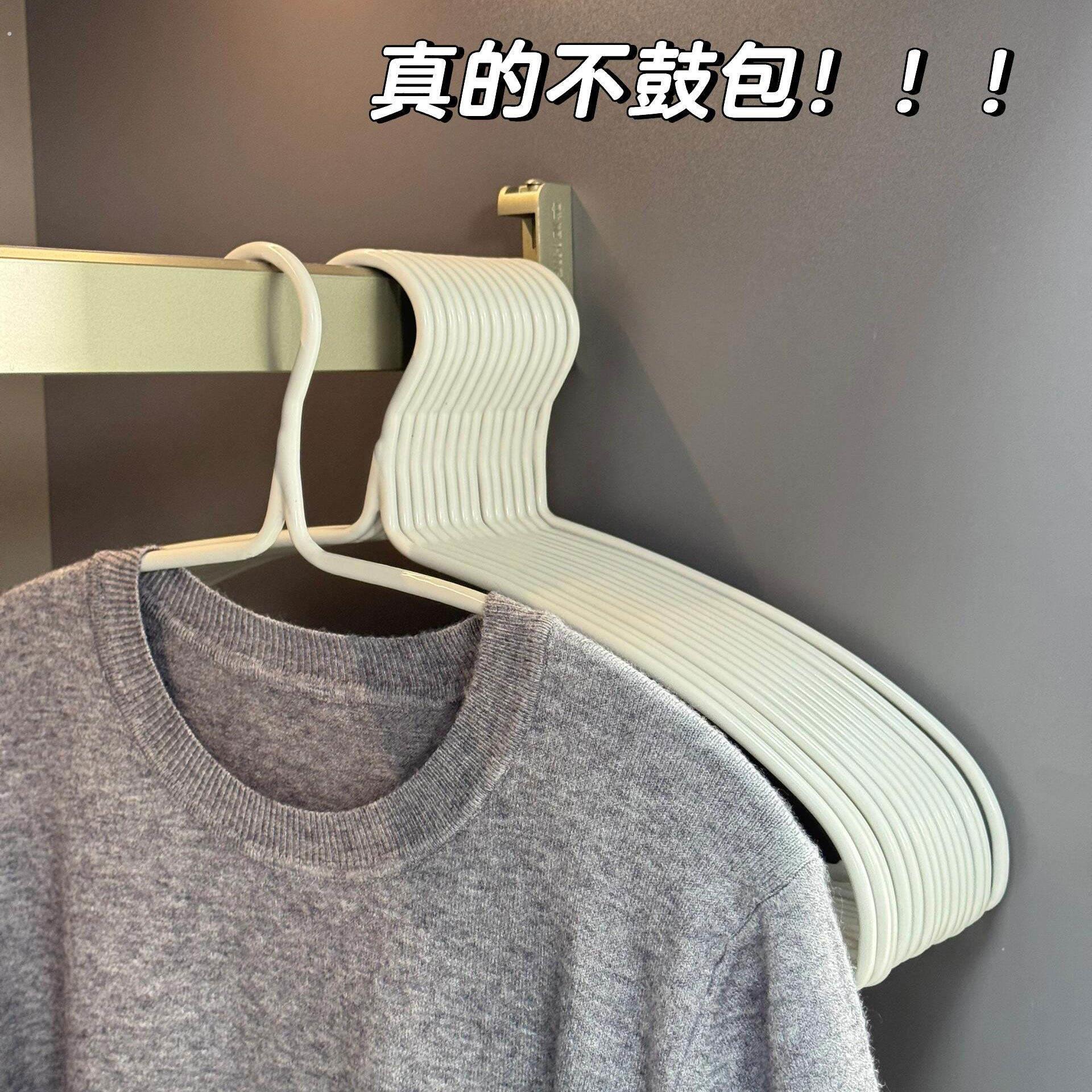 无痕衣架家用挂衣加粗加大防滑防肩角衣撑晾衣服防滑护衣架子衣柜